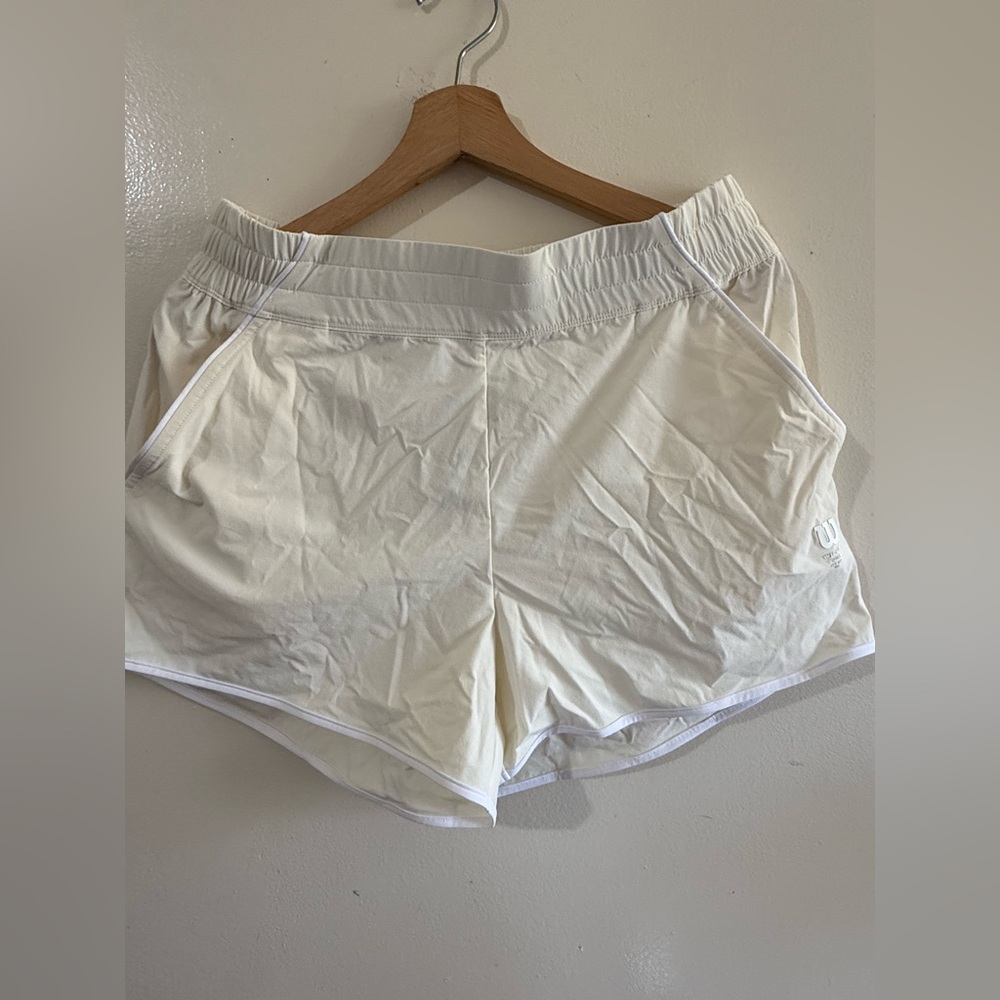 Wilson White Women's Athletic Running Shorts